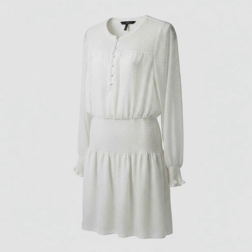 White House Black Market White Dress
